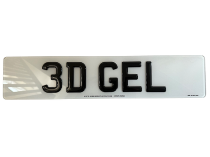 Premium 3D Gel Raised Plates