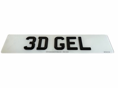 Premium 3D Gel Raised Plates